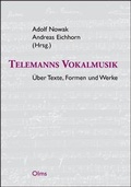 Cover: Telemanns Vokalmusik - &Uuml;ber Texte, Formen und Werke - Georg Olms Verlag