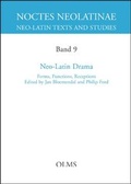 Cover: Neo-Latin Drama - Georg Olms Verlag