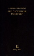 Cover: Philosophische Schriften - Georg Olms Verlag