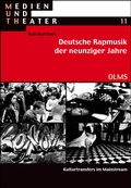 Cover: Deutsche Rapmusik der neunziger Jahre - Georg Olms Verlag