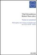 Cover: Nature et surnaturel - Olms