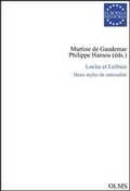 Cover: Locke et Leibniz - Georg Olms Verlag
