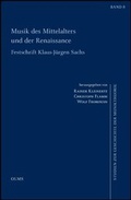 Cover: Musik des Mittelalters und der Renaissance - Georg Olms Verlag