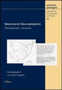 Abbildung von: Sprachliche Säkularisierung (Westslawisch - Deutsch) - Georg Olms Verlag