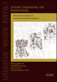 Abbildung von: Alphabet, Lexikographik und Enzyklopädistik - Georg Olms Verlag