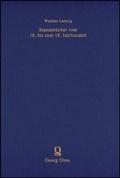 Cover: Stammb&uuml;cher vom 16. bis zum 18. Jahrhundert - Georg Olms Verlag