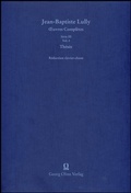 Cover: Th&eacute;s&eacute;e - Klavierauszug - Georg Olms Verlag