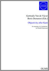 Enlarge image Cover: Objectivity after Kant - Georg Olms Verlag