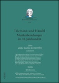 Cover: Telemann und H&auml;ndel - Musikerbeziehungen im 18. Jahrhundert - Georg Olms Verlag