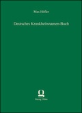 Cover: Deutsches Krankheitsnamen-Buch - Georg Olms Verlag