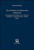 Cover: Die Schriften der R&ouml;mischen Feldmesser - Georg Olms Verlag