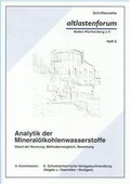 Cover: Analytik der Mineral&ouml;lkohlenwasserstoffe - Schweizerbart'sche, E.