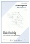 Cover: Elektrokinetische In-situ-Sanierung - Schweizerbart'sche, E.