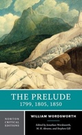 Cover: The Prelude: 1799, 1805, 1850 - WW Norton & Co
