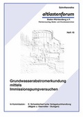 Abbildung von: Grundwasserabstromerkundung mittels Immissionspumpversuchen - Schweizerbart'sche, E.