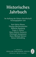 Cover: Historisches Jahrbuch - Karl Alber Verlag
