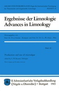 Cover: Production and use of microalgae - Schweizerbart'sche, E.