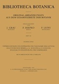 Cover: Untersuchungen zur Systematik und Taxonomie der Gattung Helictotrichon Besser ex J.A. Schultes & J.H. Schultes (Poaceae) in S&uuml;dosteuropa und Vorderasien - Schweizerbart'sche, E.