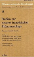Cover: Studien zur neueren franz&ouml;sischen Ph&auml;nomenologie - Karl Alber Verlag