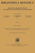 Cover: Die Frucht- und Samenstrukturen der Oleaceae - Schweizerbart'sche, E.