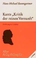 Cover: Kants "Kritik der reinen Vernunft" - Karl Alber Verlag