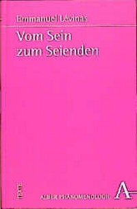 Enlarge image Cover: Vom Sein zum Seienden - Karl Alber Verlag