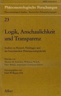 Cover: Logik, Anschaulichkeit und Transparenz - Karl Alber Verlag