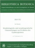 Cover: Morphologische und morphogenetische Untersuchungen zur Evolution der Gymospermen - Schweizerbart'sche, E.