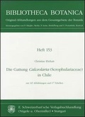 Cover: Die Gattung Calceolaria (Scrophulariaceae) in Chile - Schweizerbart'sche, E.
