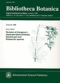 Cover: Revision of Eryngium L. (Apiaceae-Saniculoideae): General part and Palaearctic species - Schweizerbart'sche, E.