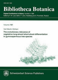 Abbildung von: The evolutionary relevance of vegetative long-shoot/short-shoot differentiation in gymnospermous tree species - Schweizerbart'sche, E.