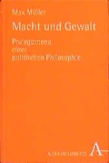 Cover: Macht und Gewalt - Karl Alber Verlag