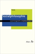 Cover: Sozialphilosophie - Karl Alber Verlag