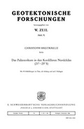 Cover: Das Pal&auml;ozoikum in den Kordilleren Nordchiles - Schweizerbart'sche, E.
