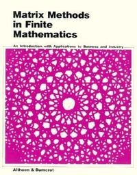 Abbildung von: Matrix Methods in Finite Mathematics - WW Norton & Co