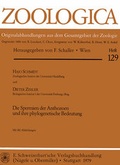 Cover: Die Spermien der Anthozoen und ihre phylogenetische Bedeutung - Schweizerbart'sche, E.