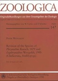 Cover: Revision of the Species of Phrynichus Karsch, 1879 and Euphrynichus Weygoldt, 1995 (Chelicerata, Amblypygi) - Schweizerbart'sche, E.