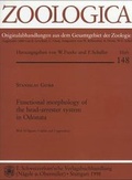 Cover: Functional morphology of the head-arrester system in Odonata - Schweizerbart'sche, E.