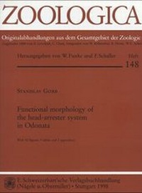Enlarge image Cover: Functional morphology of the head-arrester system in Odonata - Schweizerbart'sche, E.