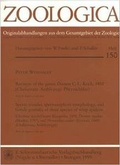 Cover: Revision of the genus Damon C.L. Koch, 1850 (Chelicerata: Amblypygi: Phrynichidae).- Sperm transfer, spermatophore morphology, and female genitalia of three species of whip spiders: Charinus seychellarum - Schweizerbart'sche, E.