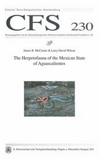 Abbildung von: The Herpetofauna of the Mexican State of Aguascalientes - Schweizerbart'sche, E.