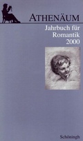 Cover: Athen&auml;um - 10. Jahrgang 2000 - Jahrbuch f&uuml;r Romantik - Brill Deutschland