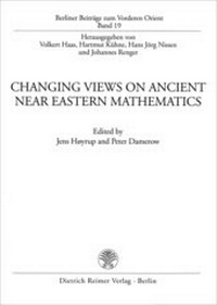 Enlarge image Cover: Changing Views On Ancient Near Eastern Mathematics - Reimer Verlag
