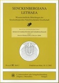 Cover: Senckenbergiana Maritima. Wissenschaftliche Mitteilungen der Senckenbergischen... / Advances in Conodont, Devonian and Carboniferous Research - Schweizerbart'sche, E.