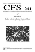 Cover: Studies on fossil and extant plants and floras - Schweizerbart'sche, E.