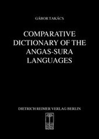 Enlarge image Cover: Comparative Dictionary of the Angas-Sura Languages - Reimer Verlag