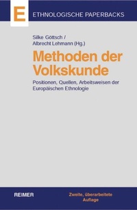 Enlarge image Cover: Methoden der Volkskunde - Reimer Verlag