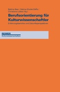Cover: Berufsorientierung f&uuml;r Kulturwissenschaftler - Reimer Verlag
