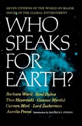 Cover: Who Speaks for Earth? - WW Norton & Co