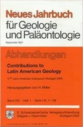 Cover: Neues Jahrbuch f&uuml;r Geologie und Pal&auml;ontologie / Contributions to Latin American Geology - Schweizerbart'sche, E.